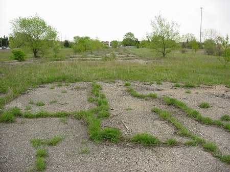 Commerce Drive-In Theatre - Driveway